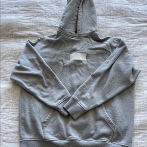 Kith classic logo Williams II hoodie heather grey